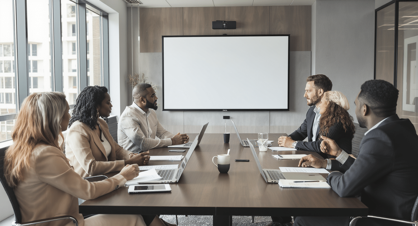 Équipes en visioconférence discutant des défis de collaboration en groupe