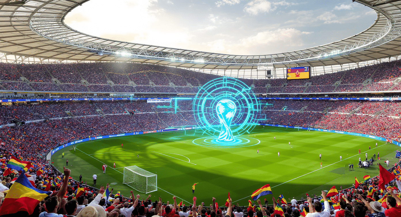 Nouvelle présentation de la Coupe du monde de la FIFA en action