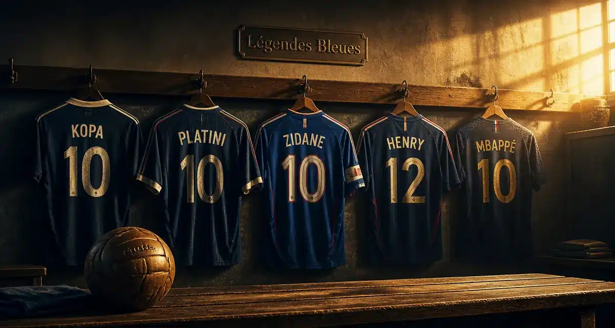 meilleur joueur francais maillots equipe de france