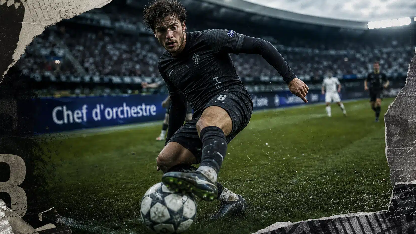 Milieu de terrain récupère et relance le tempo au stade