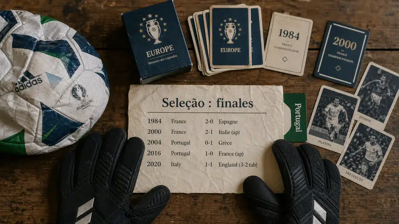 Équipe du Portugal en palmarès : finale Euro 2004 et titres 2016, 2019, 2025