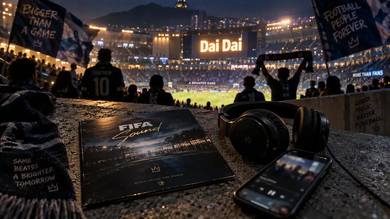 Musique CDM 2026 : hymnes et chansons officielles, pochette d’album et stade